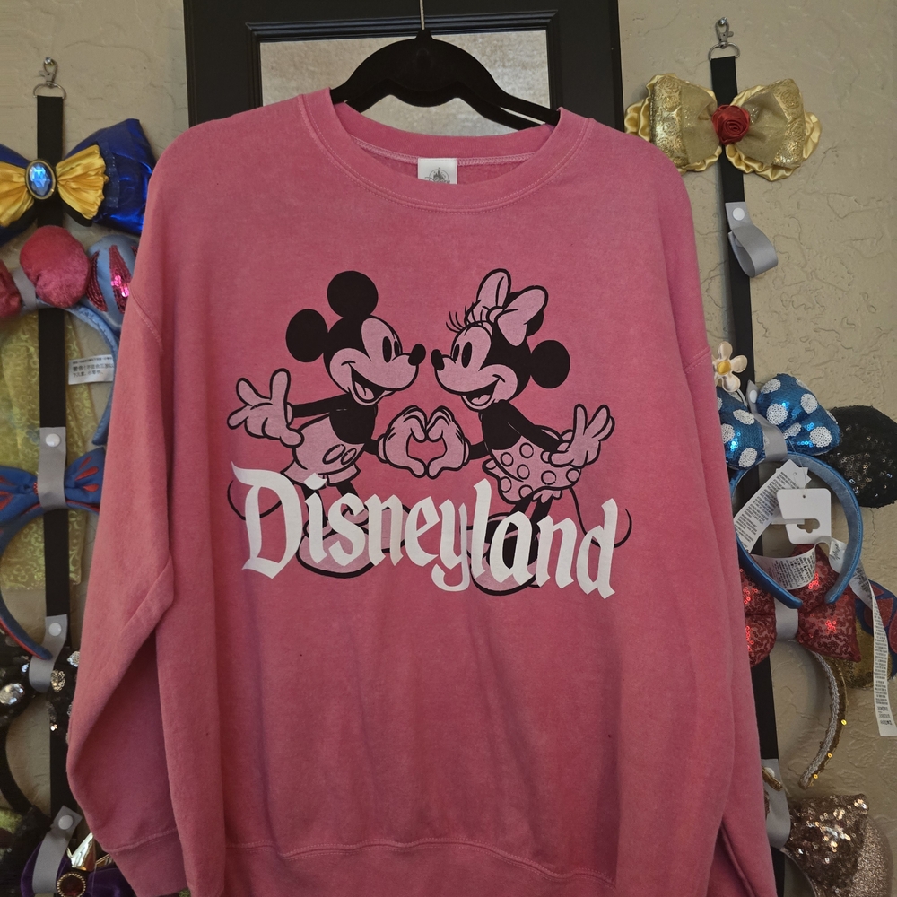 Disney Pink Crew Neck Sweater